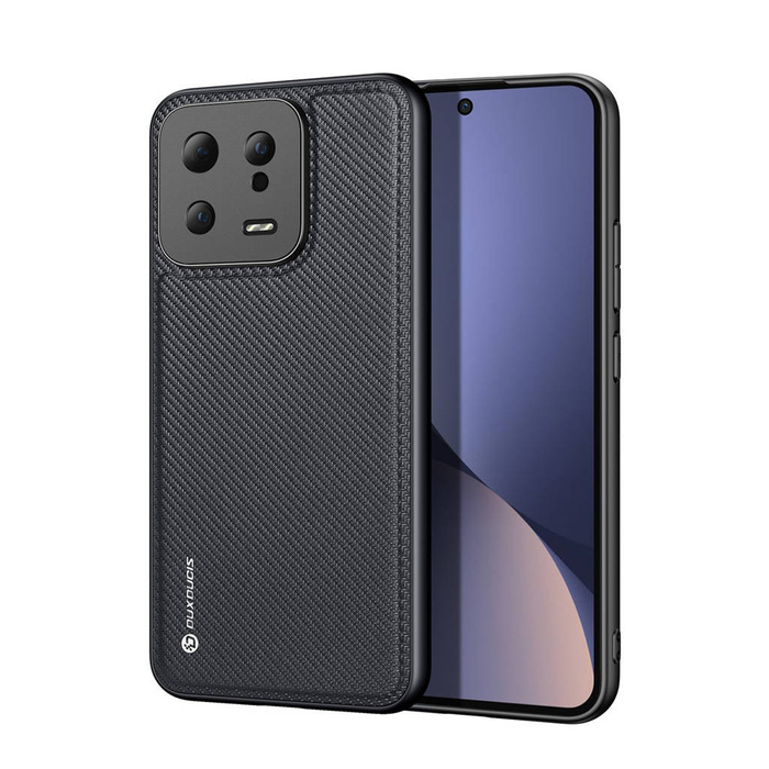 Custodia Dux Ducis Fino per Xiaomi 13 cover con cornice in silicone nera