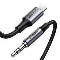 Ugreen MFI Lightning - 3,5 mm mini jack audio cable AUX headphones adapter gray (70509)