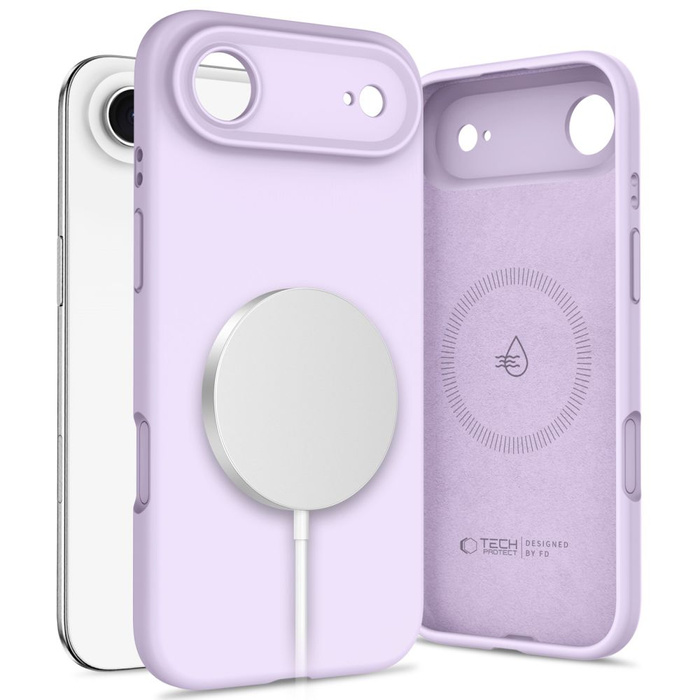 ETUI TECH-PROTECT IPHONE 17 AIR SILICONE MAGSAFE RÓŻOWE
