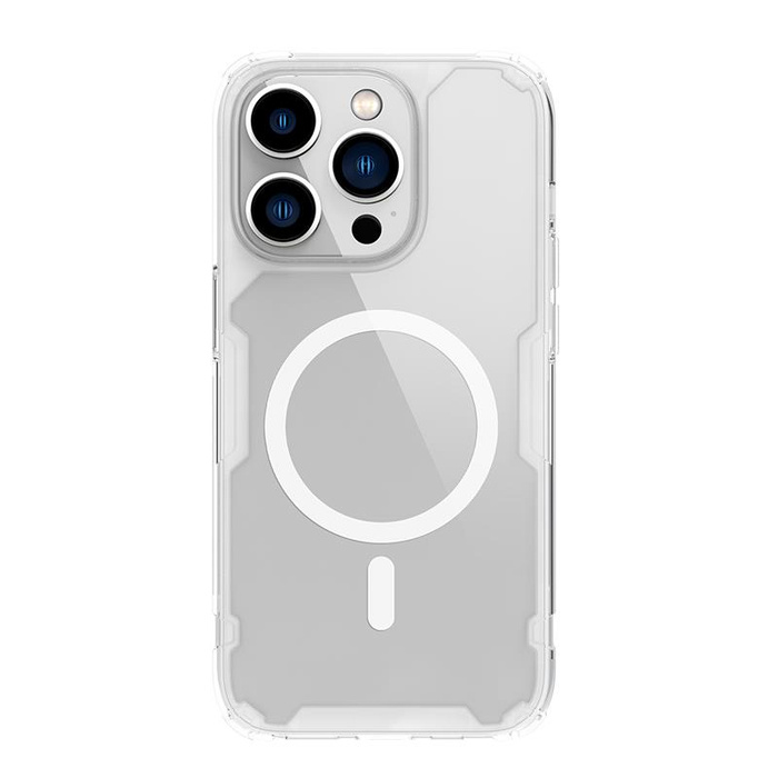 Magnetic Case Nillkin Nature TPU Pro for Apple iPhone 14 Pro (White)