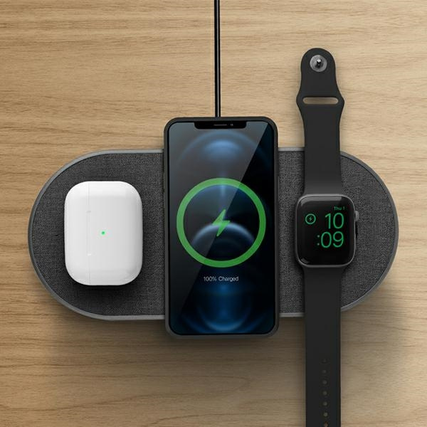 Coque Uniq Heldro iPhone 12 Pro Max 6.7&quot; noir/noir minuit Antimicrobien