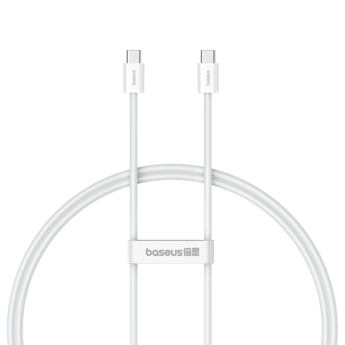Baseus Superior Series ll USB-C - USB-C 30W 480Mb/s kabel 1m - bílý
