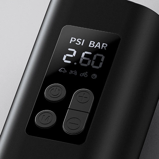 Baseus CRCQ000001 Mini Tire Compressor for Cigarette Lighter Socket - Black