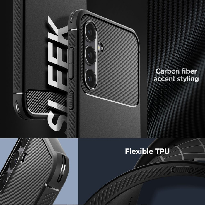 Coque Spigen Rugged Armor MATTE Galaxy S23 FE Noir Case