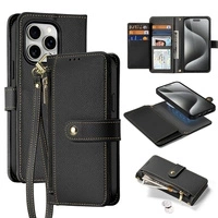 Dux Ducis Lawa Leather Case for iPhone 15 Pro Max - Black