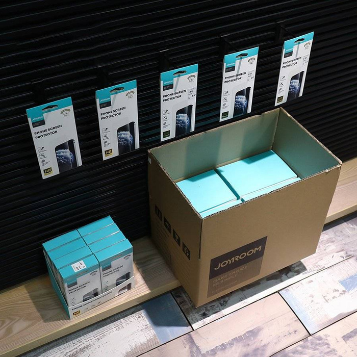 Joyroom Knight Series set 40x verre trempé 2.5D pour iPhone 12 Pro Max clear (JR-PF843)