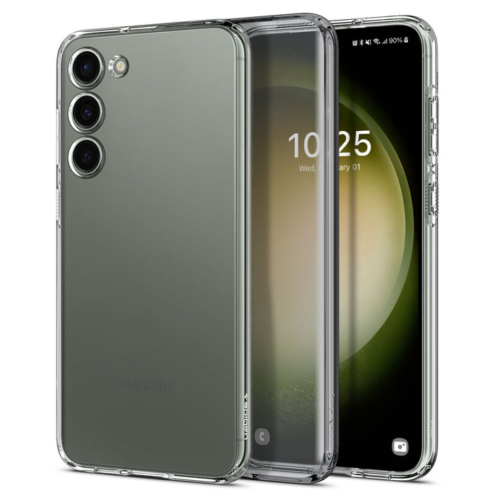 Obal Spigen Liquid Crystal Galaxy S23 Plus Crystal Clear Case