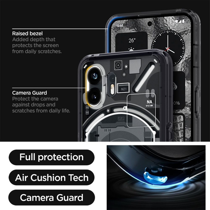 Case Spigen Ultra Hybrid Nothing Phone 2 Zero One