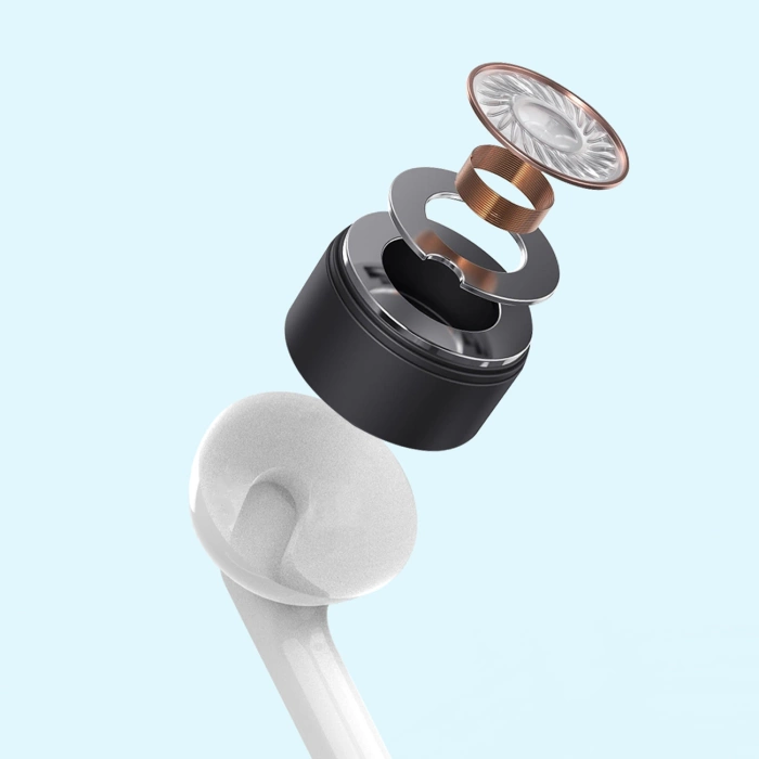 Dudao In-Ear-Kopfhörer mit USB-Typ-C-Anschluss weiß (X3C)