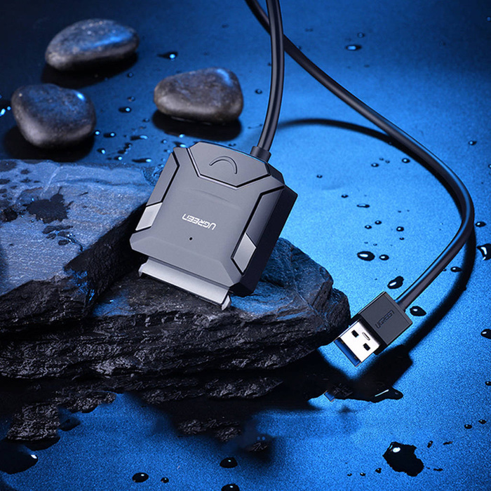 Adaptateur Ugreen HDD SSD USB 3.0 - SATA noir (20611)