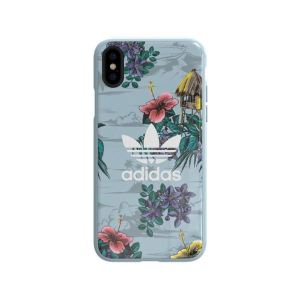 Case ADIDAS ORIGINALS Apple iPhone X Xs SnapCase Floral CJ8322 Grey Case