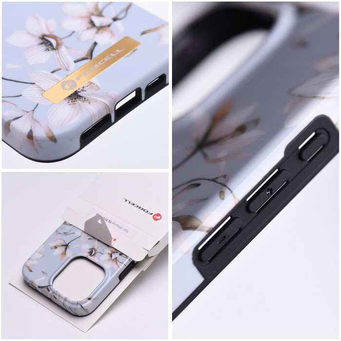 FORCELL F-PROTECT Mirage futerał kompatybilny z MagSafe do IPHONE 14 Plus spring flowers