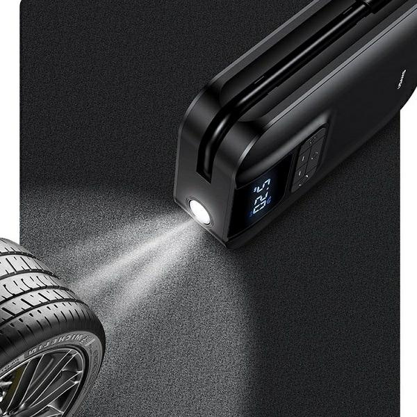 Mini pompe USAMS Air Car Pump 5000mAh Noir