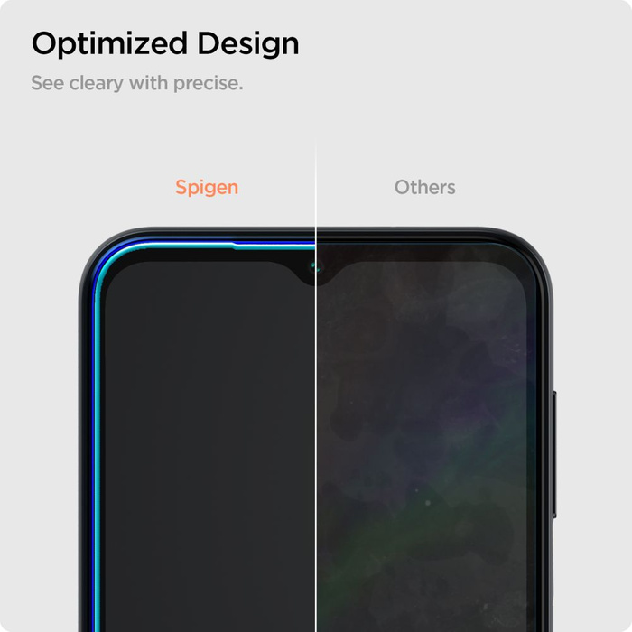 Tempered Glass Spigen Glas.tr Slim 2er-Pack Galaxy A14 5G Klar