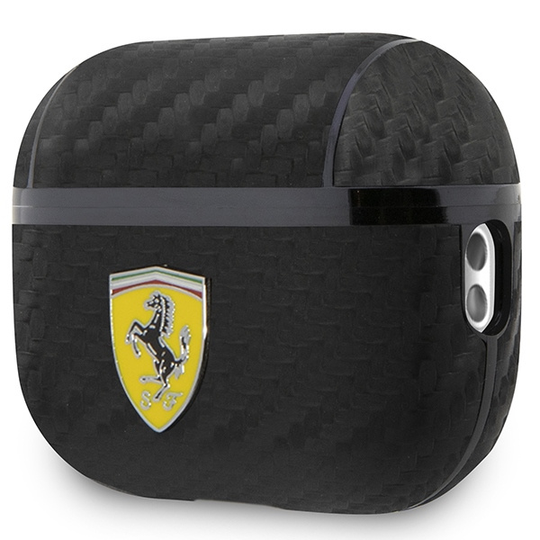 Cover Ferrari AirPods Pro 2 cover nero/nero On Track PU Carbon