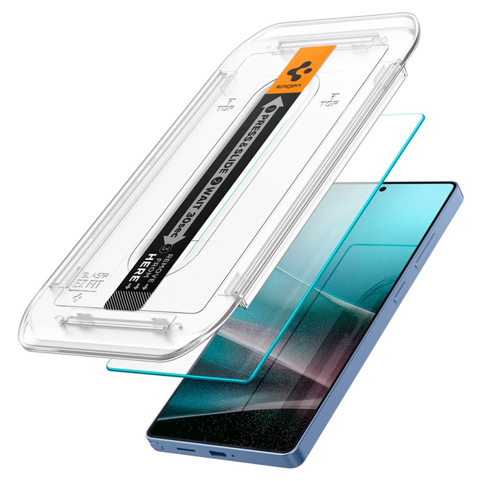 Tempered Glass Spigen GLAS.TR "EZ FIT" HD 2-PACK GALAXY S25 ULTRA KLAR
