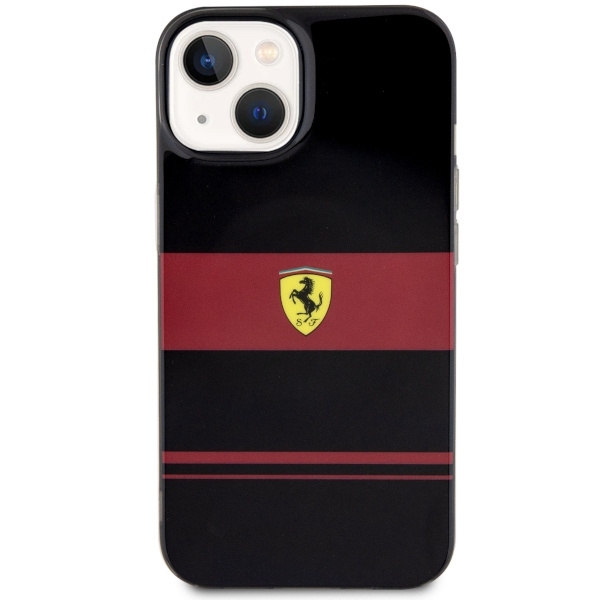 Hülle Ferrari FEHMP14SUCOK iPhone 14 6.1" schwarz/schwarz hartcase IMD Combi MagSafe Case