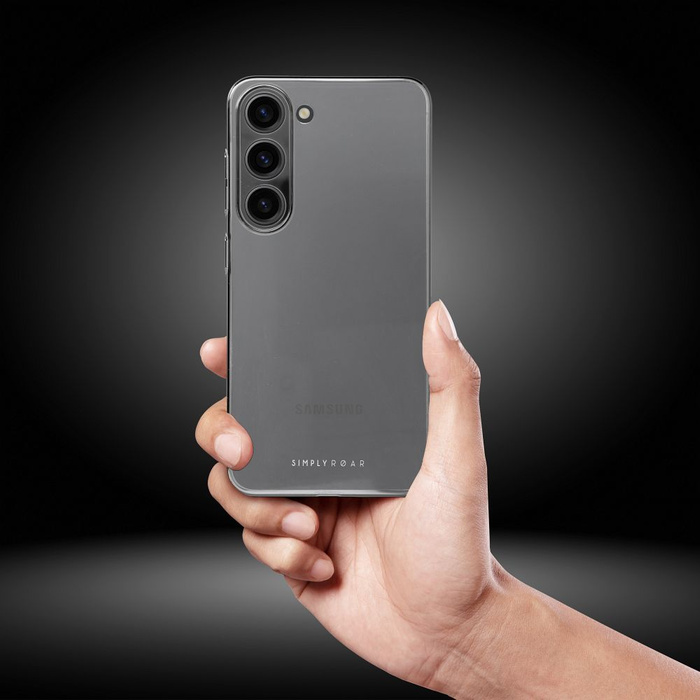 ROAR futerał PURE SIMPLE FIT do SAMSUNG A14 Transparentny