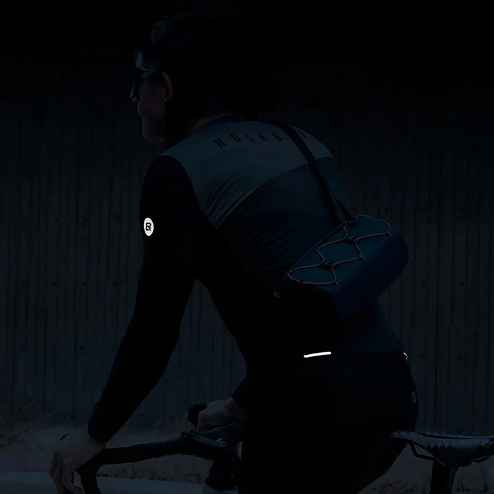 Rockbros cycling jersey 15120009002 long sleeve spring/summer M - black