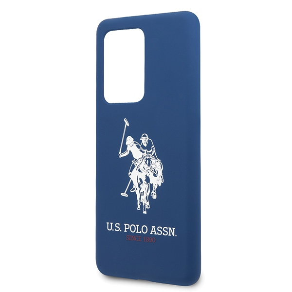 US POLO Samsung Galaxy S20 Ultra Silikon Sammlung Marineblau Hülle