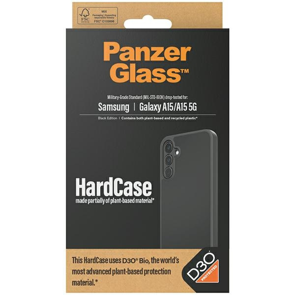 PanzerGlass HardCase Samsung Galaxy A15 / A15 5G D3O 3xMilitary grade czarny/black 0467