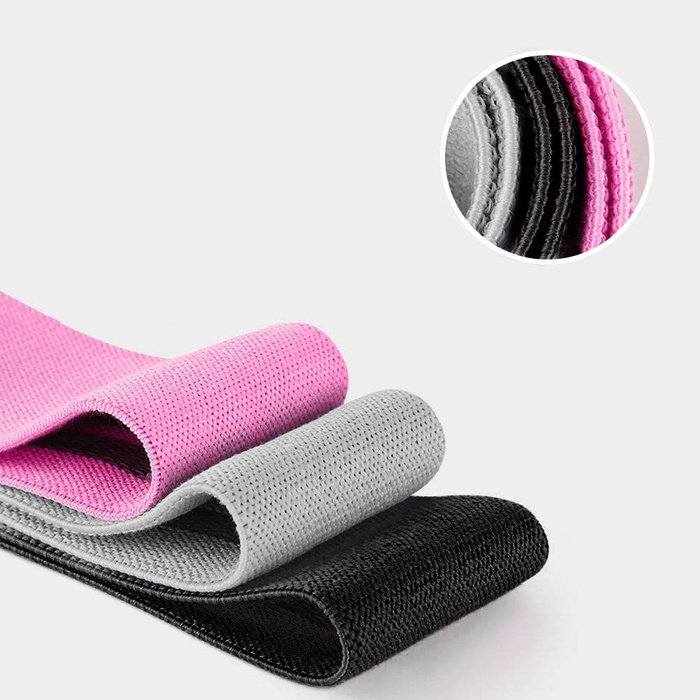 Wozinsky 3x set Exercise Bands Resistance Loop Mini Band, Elastic Strength Training Equipment for Home Gym (WFB-01)