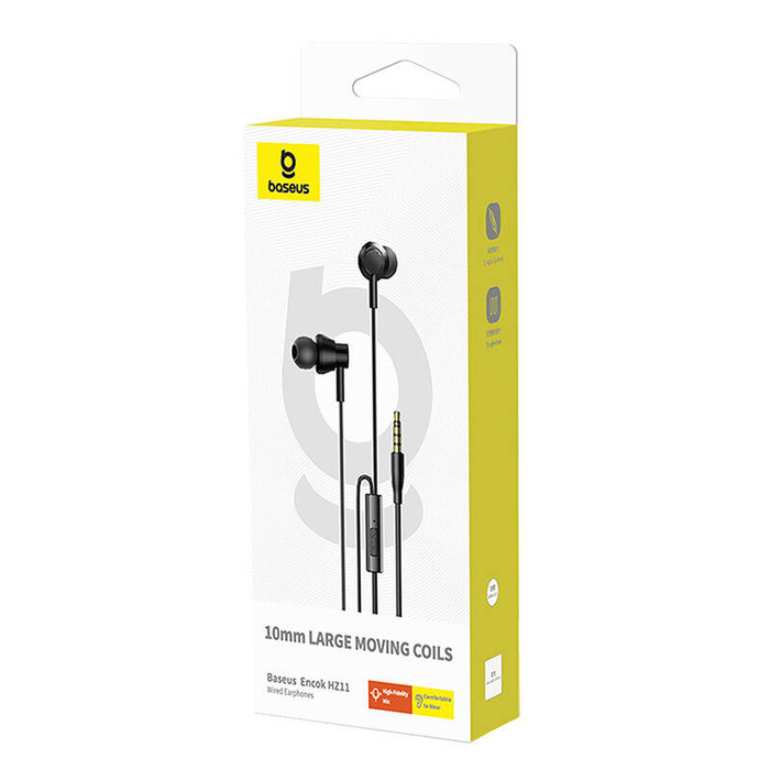 Słuchawki Baseus Encok HZ11Z - czarne