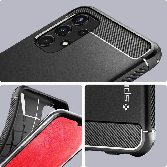 Spigen Rugged Armor Samsung Galaxy A13 4G LTE Funda MATTE Negro Case