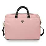 GUESS Laptop 16 Nylon Dreieck Logo Tasche GUCB15NTMLLP Rosa