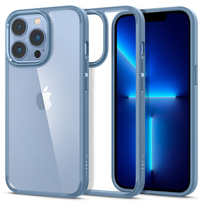 Spigen Ultra Hybrid IPhone 13 PRO SIERRA AZUL Funda
