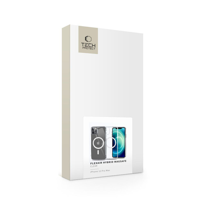 TECH-PROTECT FLEXAIR HYBRID MagSafe IPhone 12 PRO MAX CLEAR