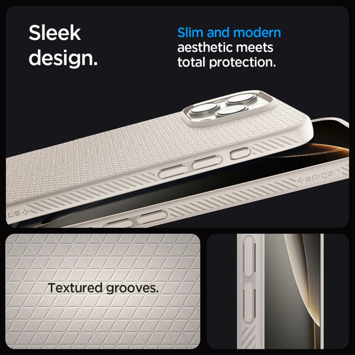 Spigen Liquid Air IPhone 16 PRO MAX NATURAL TITANIUM