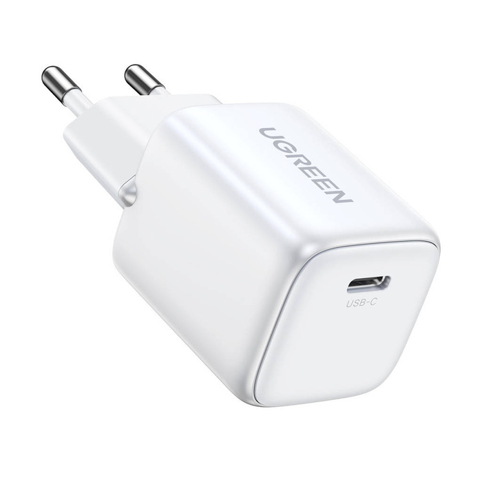 Vysokorychlostní nabíječka GaN USB C 30W PD Ugreen Nexode Mini - bílý
