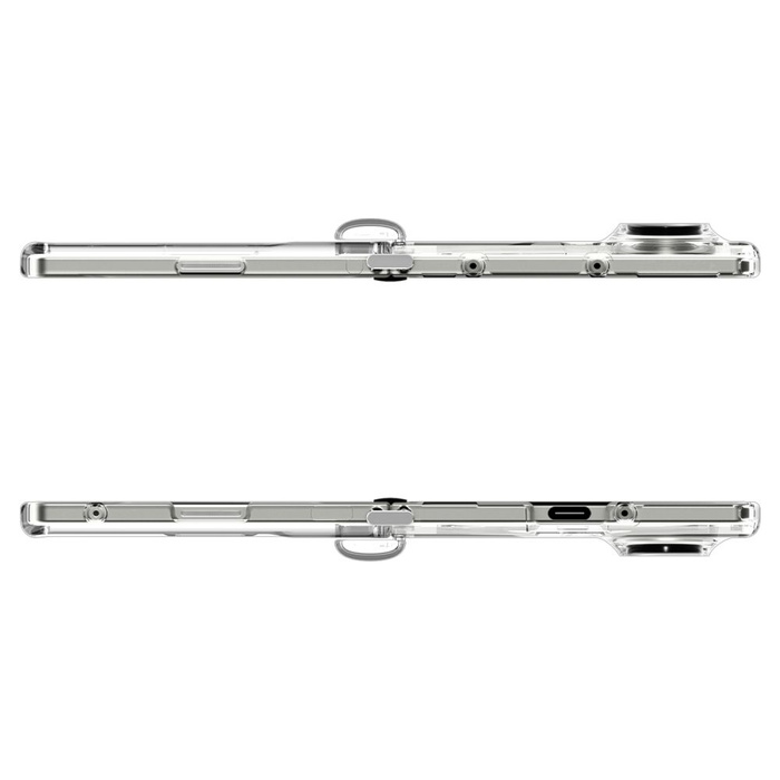 SPIGEN ULTRA HYBRID PRO MAG MAGSAFE GALAXY Z FOLD 7 KLAR/WEISS