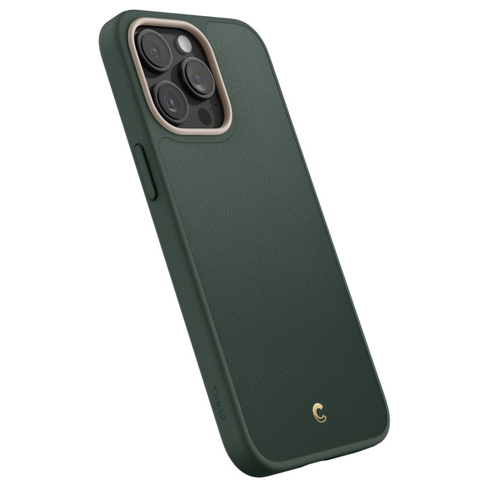 Coque iPhone 15 Pro Max Spigen Cyrill Kajuk Mag MagSafe Forest Green Case