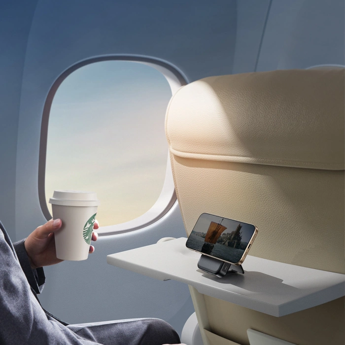 Powerbank Joyroom JR-PBM11 10000mAh 22.5W Qi2, kompatybilny z MagSafe, z podstawką - czarny