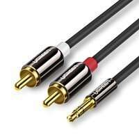 Câble audio Ugreen mini jack 3,5 mm - 2RCA 3m noir (10590)