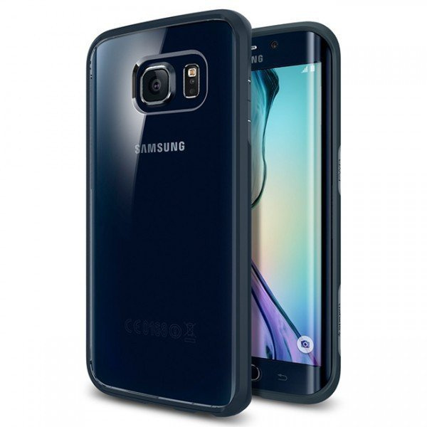 SPIGEN Ultra Hybrid Samsung Galaxy S6 Edge Metal Slate Case
