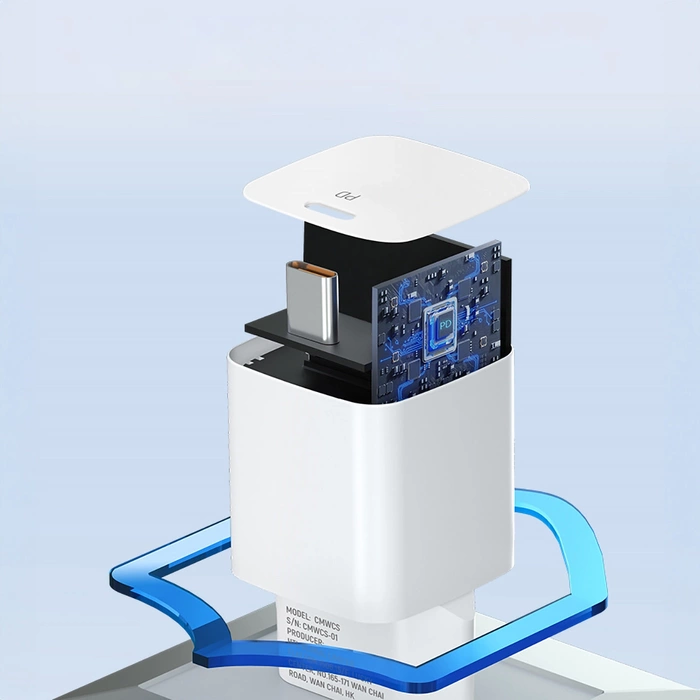 Chargeur mural Wozinsky CMWCS USB-C PD 20W - blanc