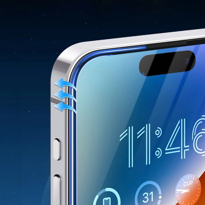 Joyroom JR-MAR0316 anti-reflective tempered glass for iPhone 16 Pro