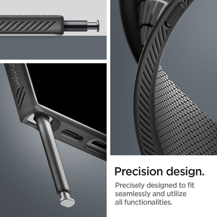 Case Spigen Liquid Air Samsung Galaxy S24 Ultra MATTE Black Case