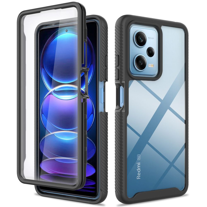 Puzdro Tech-protect Defense360 Xiaomi Redmi Note 12 Pro 5G / Poco X5 Pro 5G Black Case