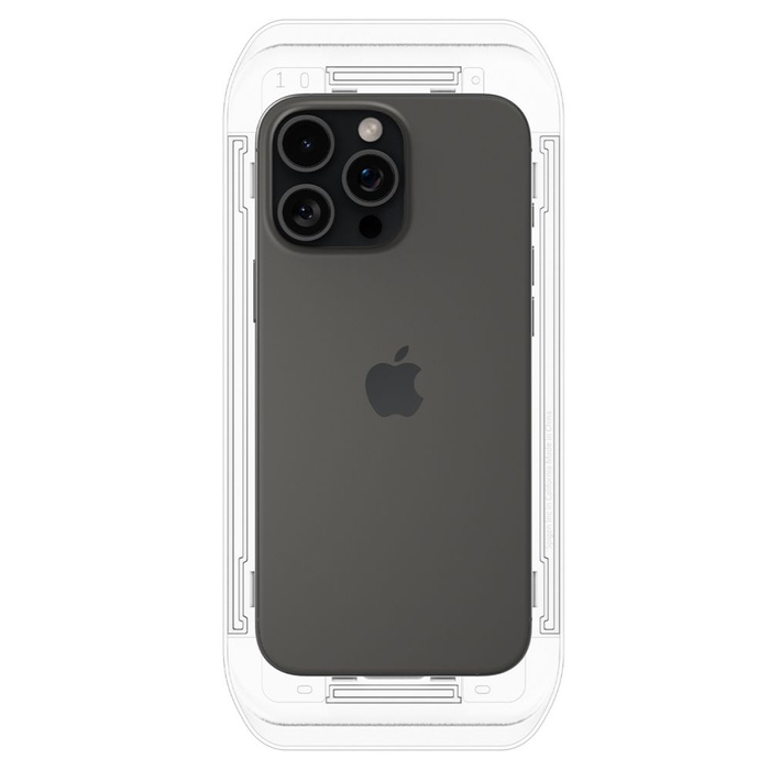 PRIVATISIERENDES GLAS SPIGEN GLAS.TR "EZ FIT" 2-PACK IPHONE 16 PRO PRIVACY