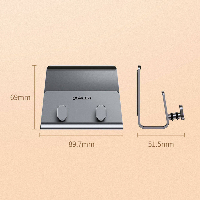 Ugreen aus Metall für Smartphone Tablet schwarz (LP193)