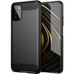 TECH-PROTECT Xiaomi Poco M3 Tpucarbon Black Case