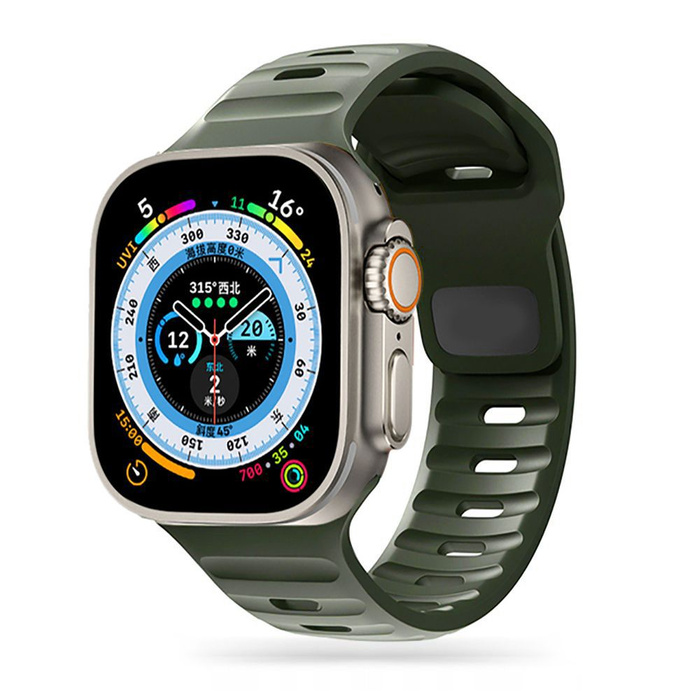 Strap Tech-Protect Iconband Line Apple Watch 4 / 5 / 6 / 7 / 8 / Se / Ultra (42 / 44 / 45 / 49 Mm) Army Green