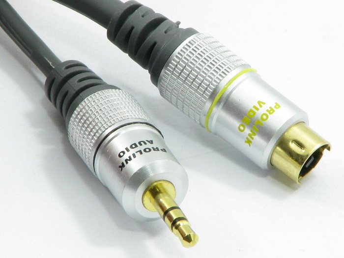 Kabel PROLINK Scart - SVHS4P +3,5 STR 10m TCV7580