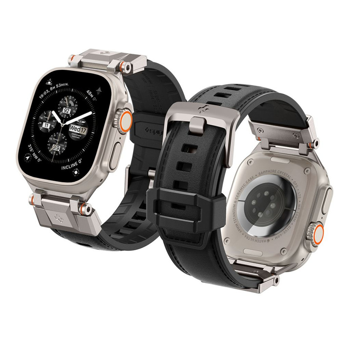 Spigen Armor Apple Watch DURAPRO PU 4 / 5 / 6 / 7 / 8 / 9 / SE / ULTRA 1 / 2 (42 / 44 / 45 / 49 MM) NEGRO