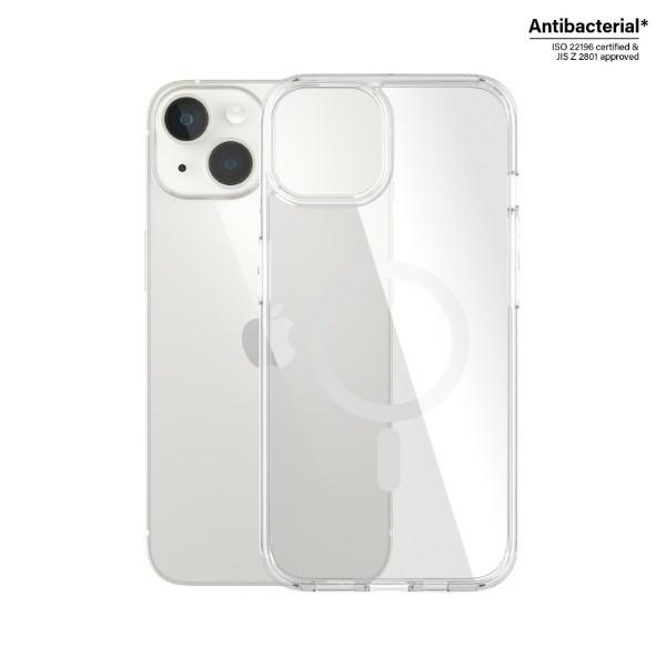 PanzerGlass HardCase iPhone 14 6.1" MagSafe Antibakteriell Militärische Qualität transparent 0409