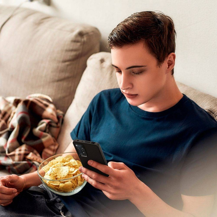 Pouzdro Spigen Liquid Air Xiaomi Redmi Note 11 Pro / 11 Pro 5G MATTE Black